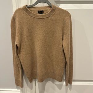 Beautiful Crewcuts camel cashmere sweater in size 8/9